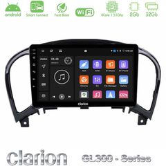 Clarion GL300 Series 4Core Android ClarionOS 2+32GB Nissan Juke Navigation Multimedia Tablet 9" Με Carplay & Android Auto