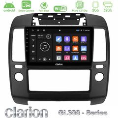 Clarion GL300 Series 4Core Android ClarionOS 2+32GB Nissan Navara Navigation Multimedia Tablet 9" Με Carplay & Android Auto