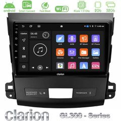 Clarion GL300 Series 4Core Android ClarionOS 2+32GB Mitsubishi Outlander/Citroen C-Crosser/Peugeot 4007 Navigation Multimedia Tablet 9" Με Carplay & Android Auto