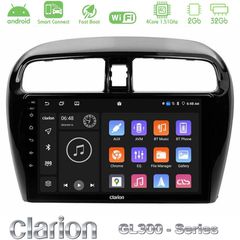 Clarion GL300 Series 4Core Android ClarionOS 2+32GB Mitsubishi Space Star 2013-2016 Navigation Multimedia Tablet 9" Με Carplay & Android Auto