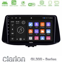 Clarion GL300 Series 4Core Android ClarionOS 2+32GB Hyundai i30 Navigation Multimedia Tablet 9" Με Carplay & Android Auto