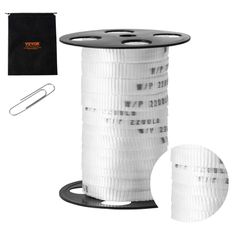 VEVOR Πολυεστερική ταινία έλξης, 5/8" x 108' Mule Tape Επίπεδο σχοινί, 2200 lbf εφελκυστική ικανότητα, τυπωμένη ταινία έλξης καλωδίου με πλέγμα για συσκευασία, κηπουρική, επαγγελματικά ηλεκτρικά, εργα
