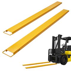 Επεκτάσεις περονιού VEVOR Pallet, 96" Μήκος 6,5" Πλάτος, Επεκτάσεις περονοφόρου από ανθρακούχο χάλυβα βαρέως τύπου για περονοφόρα ανυψωτικά οχήματα, 1 ζεύγος προεκτάσεις περονοφόρου ανυψωτικού μηχανήμ