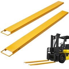 Επεκτάσεις περονιού VEVOR Pallet, 72" Μήκος 4,5" Πλάτος, Επεκτάσεις περονοφόρου από ανθρακούχο χάλυβα βαρέως τύπου για περονοφόρα ανυψωτικά οχήματα, 1 ζεύγος προεκτάσεις περονοφόρου ανυψωτικού μηχανήμ