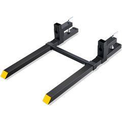 Σφιγκτήρας VEVOR On Pallet Forks 2000lbs Tractor Forks 43" Ρυθμιζόμενος κάδος