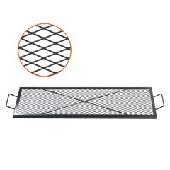 Σχάρα ψησταριάς VEVOR X-Marks Fire Pit Grill, Ορθογώνια Σχάρα Μαγειρέματος, Heavy Duty Steel Campfire Grill Grill with Handle & Support X Wire, Φορητά μαγειρικά σκεύη camping για εξωτερικές συγκεντρώσ