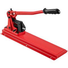 VEVOR 24\" Τύπος πάγκου Hand Swager, Cutting Capacity 3/8\" Bolt Cutter Τύπος πάγκου, σκληρότητα 35-45HRC Crimping Tool Panch Wire Rope Cable, Red Swaging Machine for Swaging and Cutting, Arm Bench Sw