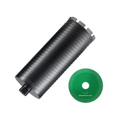 Τρυπάνι VEVOR Core, 4,25" Wet/Dry Diamond Core Drill Drill for Brick and Block, Τρυπάνι πυρήνα σκυροδέματος με προσαρμογέα μύτης πιλότου και λεπίδα πριονιού, βάθος διάτρησης 9,5", 5/8"-11 εσωτερικό σπ