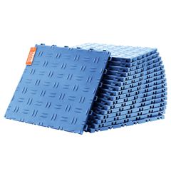 VEVOR Πλακάκια γκαράζ Interlocking, 12 x 12 x 0,53 ιντσών 25 Pack Πλακάκια δαπέδου γκαράζ, Αντιολισθητικά πλακάκια δαπέδου γκαράζ διπλής όψης, για γκαράζ, υπόγεια, επισκευαστήρια, μπλε