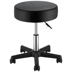 VEVOR Rolling Stools με ρόδες, 400 LBS Weight Capacity Σκαμπό ρυθμιζόμενου ύψους με εξαιρετικά παχύ μαξιλάρι καθίσματος, περιστρεφόμενη καρέκλα σκαμπό για σαλόνι, μπαρ, σπίτι, γραφείο, τατουάζ, ιατρικ
