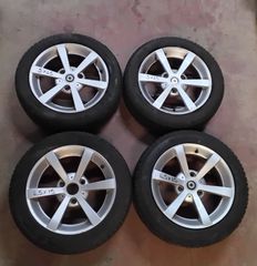 ΠΕΤΡΟΠΟΥΛΟΣ ΣΕΤ ΖΑΝΤΕΣ ΑΛΟΥΜΙΝΙΟΥ 6,5X15 / 5X15 SMART FORTWO