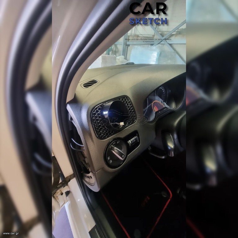 Volkswagen Polo 6R/6C Βάση Οργάνου Αεραγωγού (60mm/62mm)