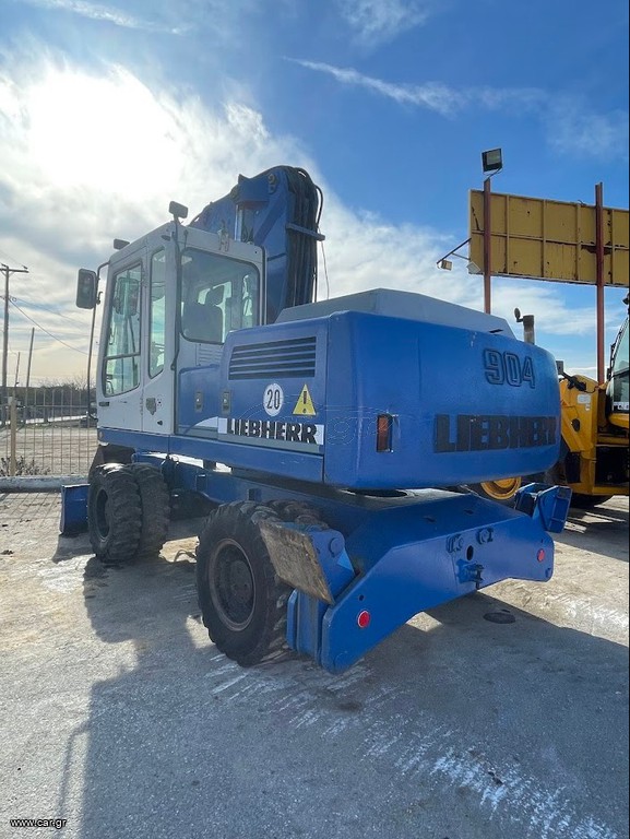 Εκσκαφέας Με Λάστιχα Liebherr 1999 Α904