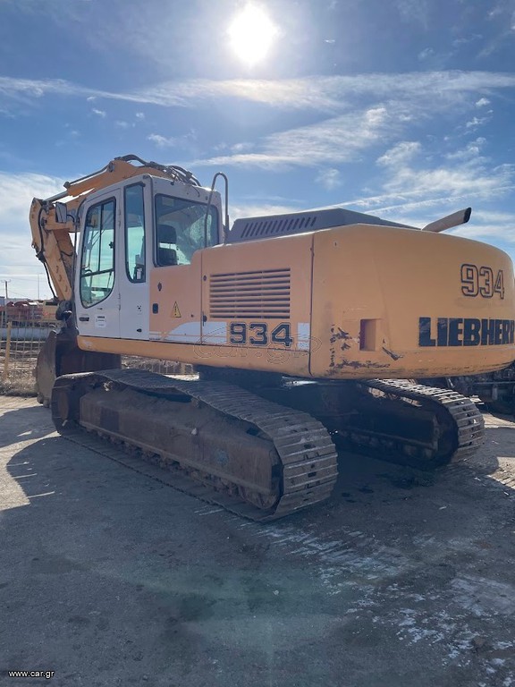 Εκσκαφέας Με Ερπύστριες Liebherr 2008 934