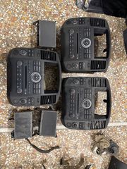 Nissan Navara V6 10-16’ κονσόλα μαζί με οθόνη με χάρτες(navi)