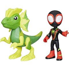 Hasbro Dinsey Marvel: Spidey And His Amazing Friends Dino-Webs - Miles Spin Morales Marvels Electrosaurus (G0121)