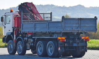 Ανατροπή + Γερανός MAN 2002 41.460 * FASSI F270AC.26 * 8x8 ! ΑΡΙΣΤΗ ΚΑΤΑΣΤΑΣΗ-thumb-6