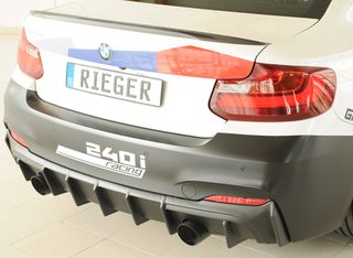 RIEGER	ΟΠΙΣΘΙΟΣ ΔΙΑΧΥΤΗΣ BMW 2-SERIES F22/F23 M-PACK