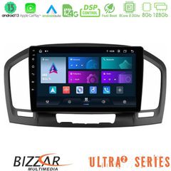 Bizzar ULTRA Series Opel Insignia 2008-2013 8core Android13 8+128GB Navigation Multimedia Tablet 9"