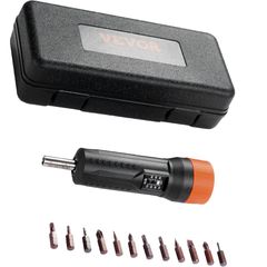 VEVOR Torque Screwdriver 1/4" Εύρος 10-70 in/lb w/ 1 in-lb Παράθυρο προβολής