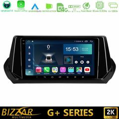 Bizzar G+ Series Peugeot 208/2008 2019-2023 8Core Android14 6+128GB Navigation Multimedia Tablet 9"