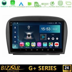 Bizzar G+ Series Mercedes SL Class 2005-2011 8Core Android14 6+128GB Navigation Multimedia Tablet 9"