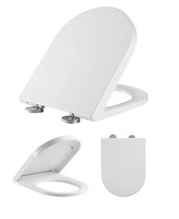 Καπάκι λεκάνης Gemini Soft Close Duroplast BORMANN BTW1010 2551gr διαστάσεις 465x360 mm ( 025757 )