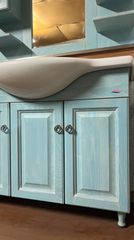 ΧΕΙΡΟΠΟΙΗΤΑ ΕΠΙΠΛΑ ΜΠΑΝΙΟΥ ΣΕΤ ΕΙΔΗ ΥΓΙΕΙΝΗΣ ΞΥΛΟ ΝΤΕΚΑΠΕ ΠΑΤΙΝΑ ΛΕΥΚΗ