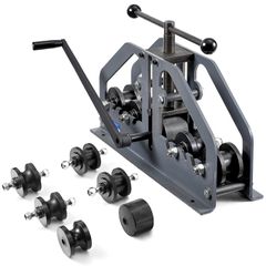 VEVOR Tube Roller Bender Max 1-1/2" Manual Tube Roller Bender with 6 Die