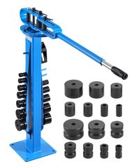 VEVOR Manual Pipe Bender Max 2" OD Pipe Bending Tube with 14 Bending Dies