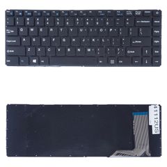 Πληκτρολόγιο - Laptop Keyboard για Toposh T14 MB30011008 YXT-NB93-154 F0060-008 MB3002023 MB30011006 YXT-NB93-108 PRIDE-K2809 SCDY-300-2-07 MB3008011 Haier U1520EM U1500EM U1520SD US No Frame Black (