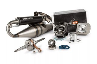 Racing Kit Κυλινδροπιστονο & Μπιελα & Εξατμιση 70Cc Ø47Mm Yamaha Bws 50, 2Ja, Booster 50, Stunt, Slider, Spy 50, Sr 50 | Stage6