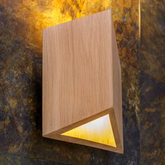 Απλίκα Ξύλινη UP DOWN Led 8watt 720 lm