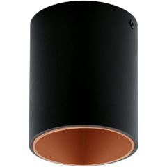 LED-CL Ø100 ΜΑΥΡΟ/ΧΑΛΚΟΣ POLASSO