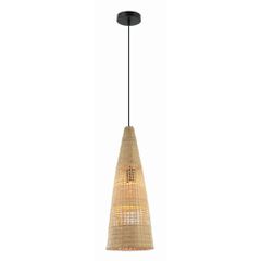 ΚΡΕΜ ΦΩΤ. BAMBOO 1xE27 MAX 40W