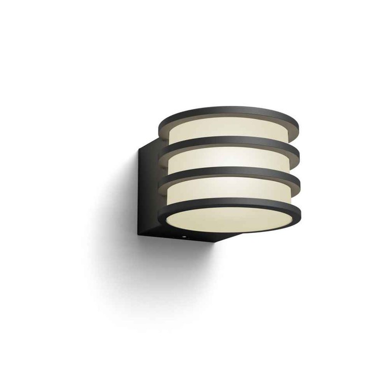 Lucca Hue wall lantern anthracite 1x9W