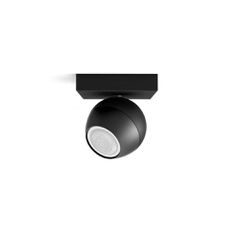 Buckram Hue ext. single spot black 1x5W-thumb-1