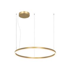 Zambelis Lights LED Κρεμαστό Φωτιστικό 84W 3000K ALUMINIUM & ACRYLIC GOLD