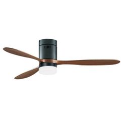 Zambelis Lights Πλαφονιέρα Οροφής FAN BLACK CHERRY BLADES LED 15W