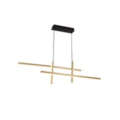 Zambelis Lights Κρεμαστό Φωτιστικό Ράγας 40W 3000K ALUMINIUM GOLD BLACK