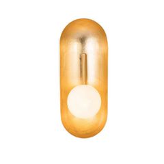 Zambelis Lights Φωτιστικό Τοίχου G9 GOLD LEAF