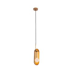 Zambelis Lights Κρεμαστό Φωτιστικό G9 GOLD LEAF