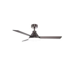Zambelis Lights FAN Πλαφονιέρα Οροφής 22W NATURAL WOOD -BROWN BLADES