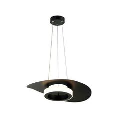 Zambelis Lights Κρεμαστό Φωτιστικό Ράγας 20W 3000K ALUMINUM BLACK
