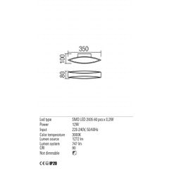EIGHER AP LED 12W 3000K WH (5.1.2)-thumb-1