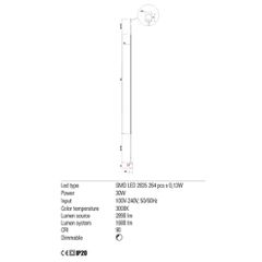 ACROBAT SU/LAMP LED 34W 3000K (4.1.2)-thumb-2