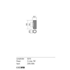 DELPHI AP 2X50W GU10 MBK (5.1.1)-thumb-1