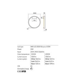 FEBE AP LED 25W 4000K D400 MGD(5.1.2)-thumb-1