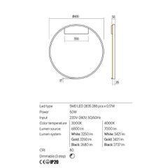 FEBE AP LED 51W 3000K D800 SBK(4.1.2)-thumb-1