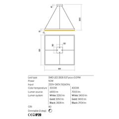 FEBE SU LED 43 W 4000K D800 SBK(4.1.2)-thumb-1